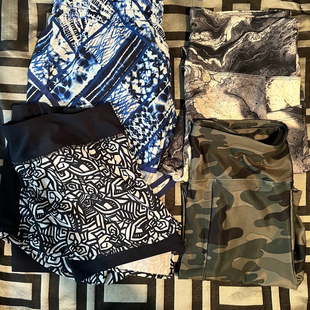 Workout leggings and Shorts